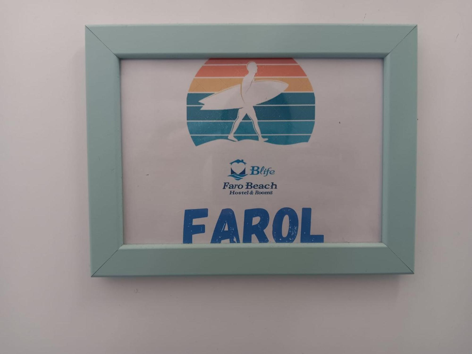 Blife Faro Beach Hostel & Rooms Exteriör bild